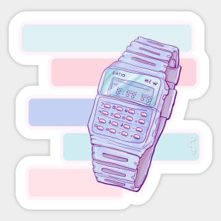 Calculator Watch Sticker